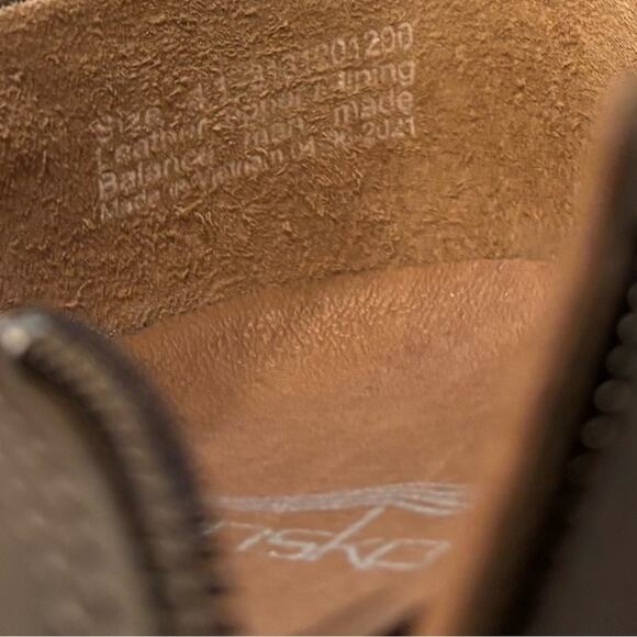 DANSKO Debbie Burnished Leather Ankle Booties, Size 41, US Size 10.5-11 - Picture 8 of 8